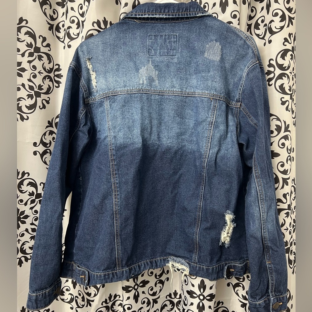 2Sable Distressed Denim Jacket - Picture 2 of 2